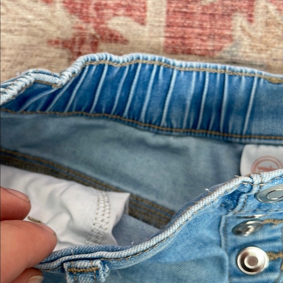 Wonder Nation Light Blue Kids Denim Shorts - Picture 7 of 8